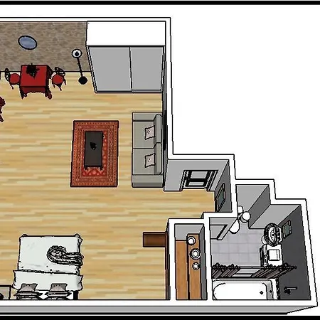 Apartment Saint Louis En Ile